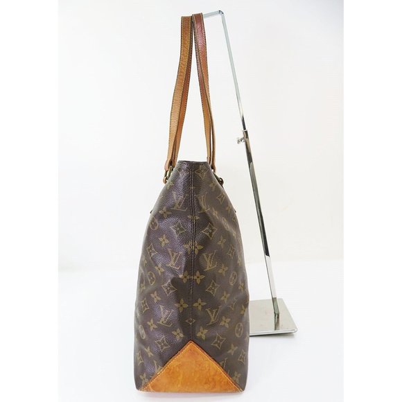 Authentic Oversized LOUIS VUITTON Cabas Mezzo Monogram Shoulder Tote Bag Purse - Picture 6 of 14